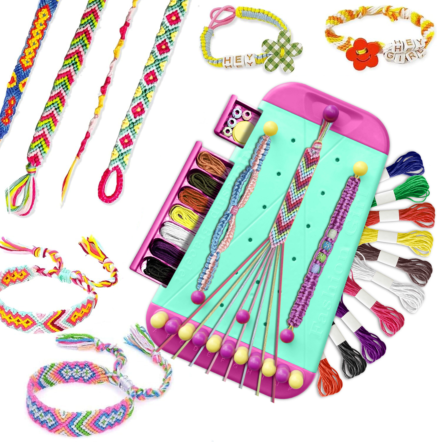 Jewelry Making Kits For Kids - Bracelet Making Kit Toy for Girls