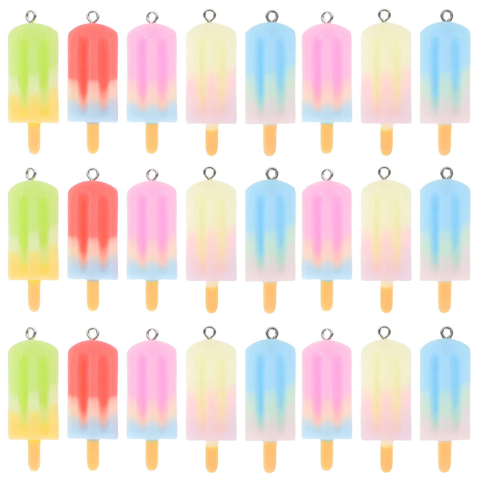 25Pcs Creative Resin Ice Cream – обзор и цена Jewelry Making Resin