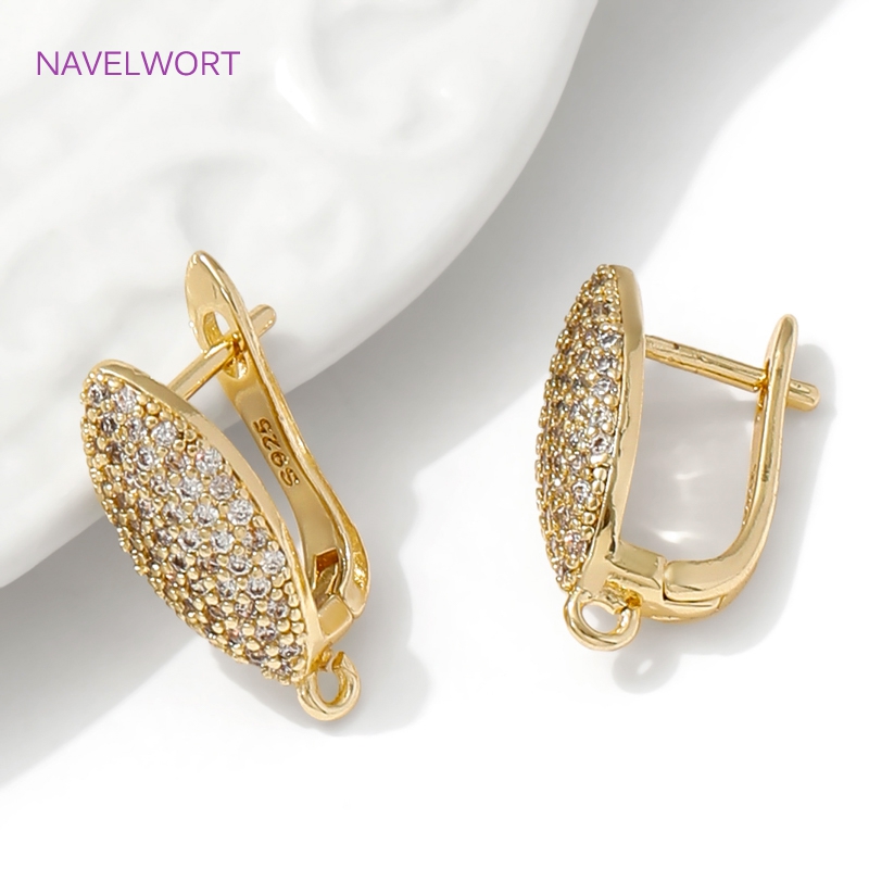 18K Gold Plated Brass Earwires – обзор и цена Jewelry Making Pieces