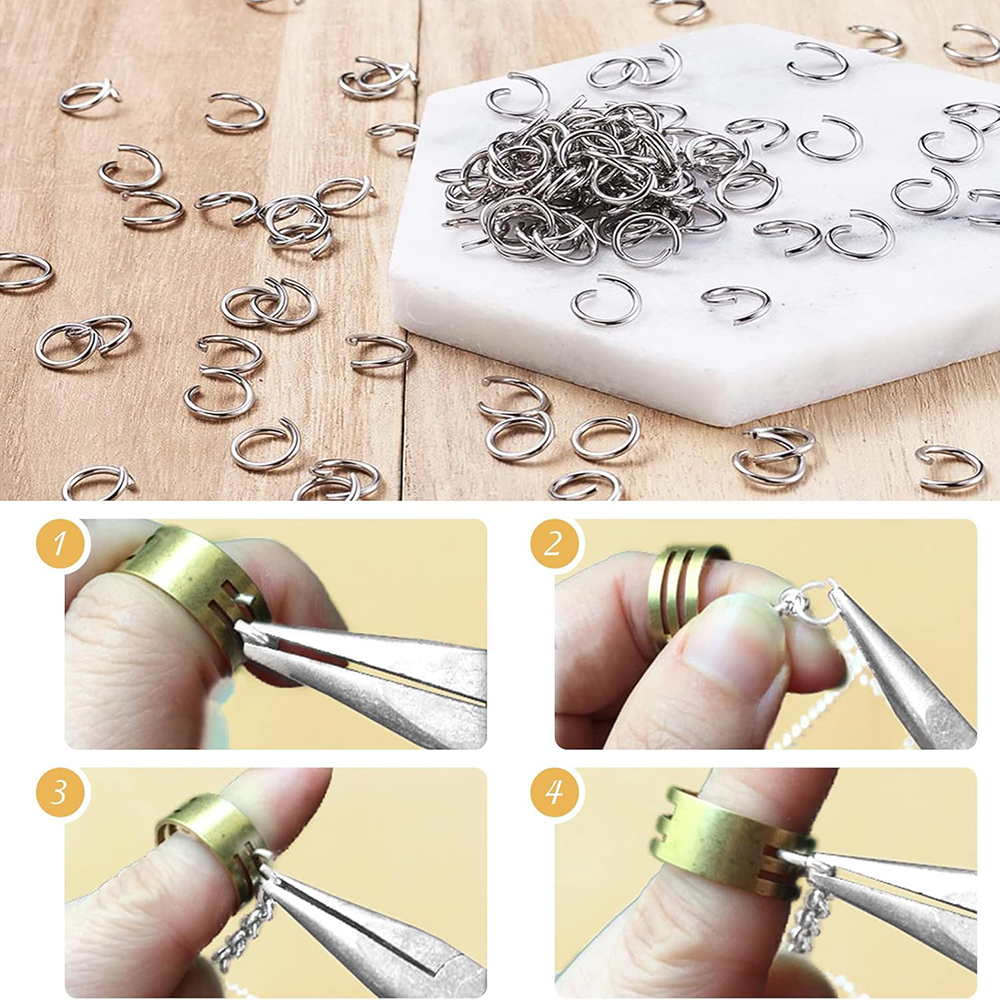1200pcs Stainless Steel Jump R – обзор и цена Jewelry Making Closed Jump Rings