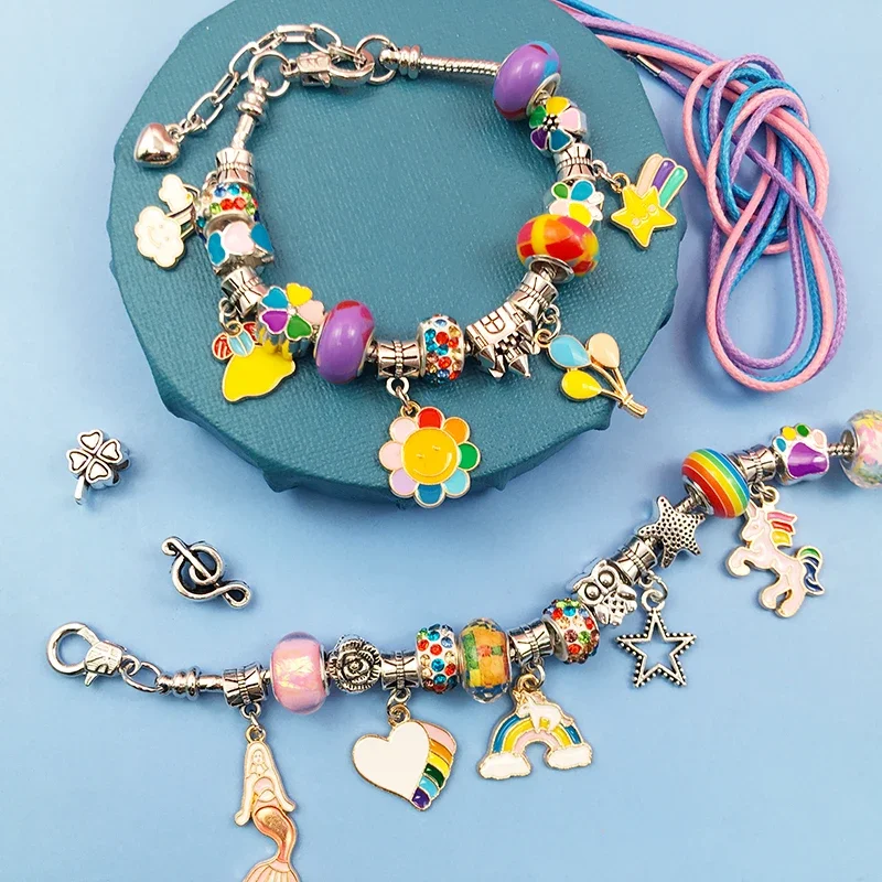 Charm Bracelet Making Kit for  – обзор и цена Jewelry Making Kits For Kids