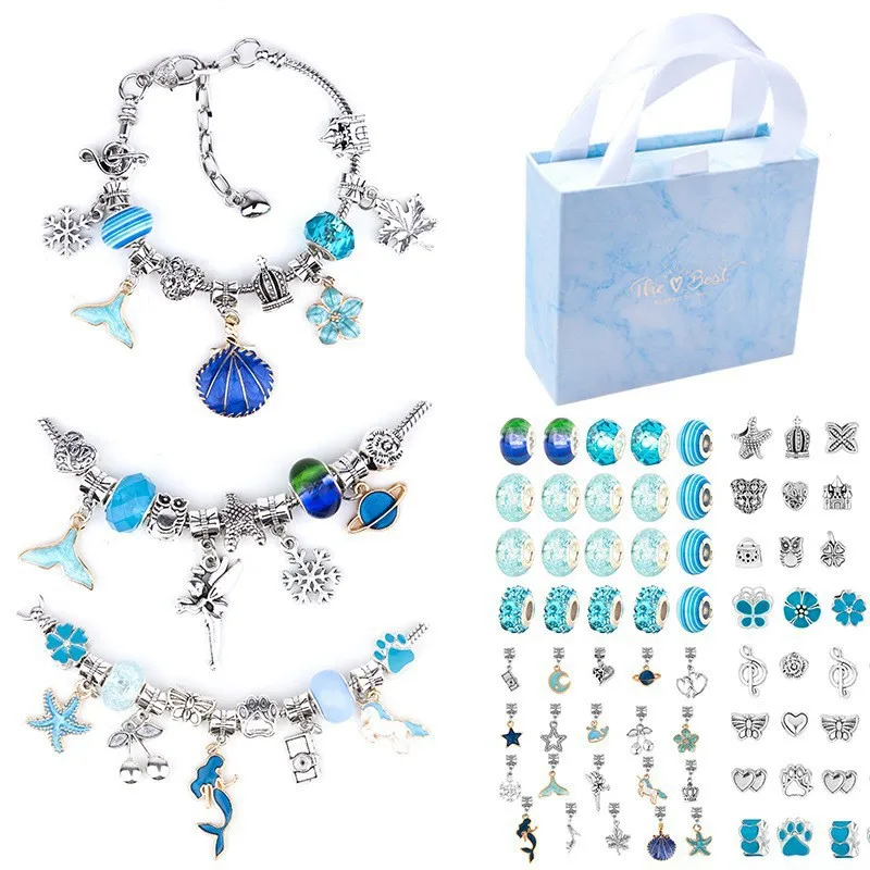 Charm Bracelet Making Kit for  – обзор и цена Jewelry Making Kits For Kids