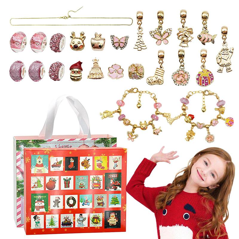 Christmas Jewelry Advent Calen – обзор и цена Jewelry Making Kits For Kids