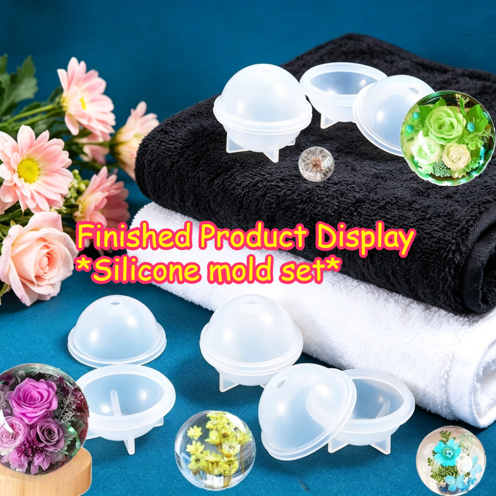 5Pcs Sphere Silicone Mold Kit  – обзор и цена Jewelry Making Kits For Kids