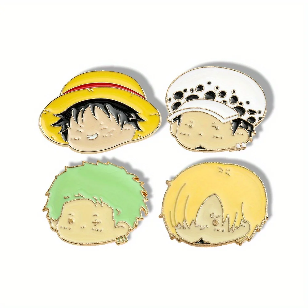 4 Pcs Anime Character Brooch S – обзор и цена Jewelry Making Jewelry