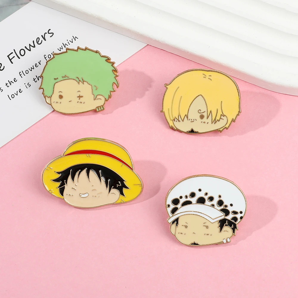 4 Pcs Anime Character Brooch S – обзор и цена Jewelry Making Jewelry