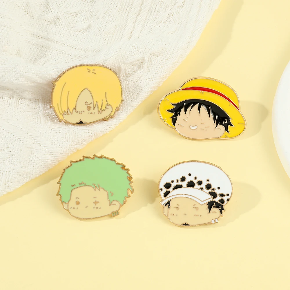 4 Pcs Anime Character Brooch S – обзор и цена Jewelry Making Jewelry