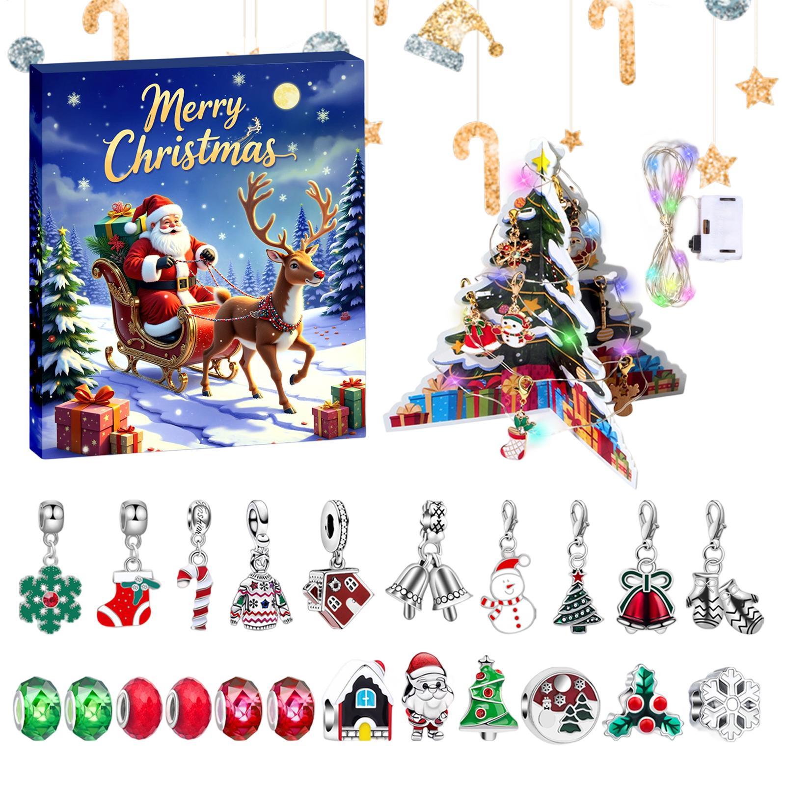 Christmas Gifts  Advent Bracel – обзор и цена Jewelry Making Kits For Kids