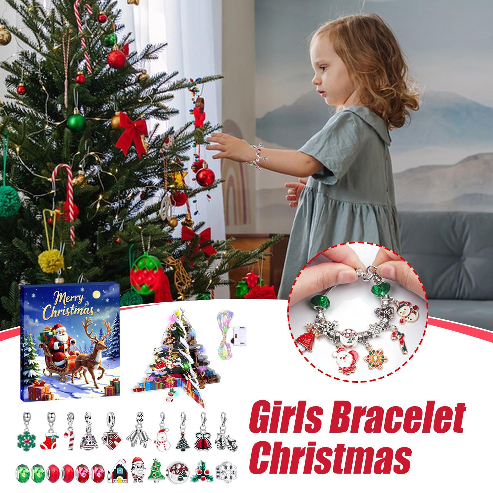 Christmas Gifts  Advent Bracel – обзор и цена Jewelry Making Kits For Kids