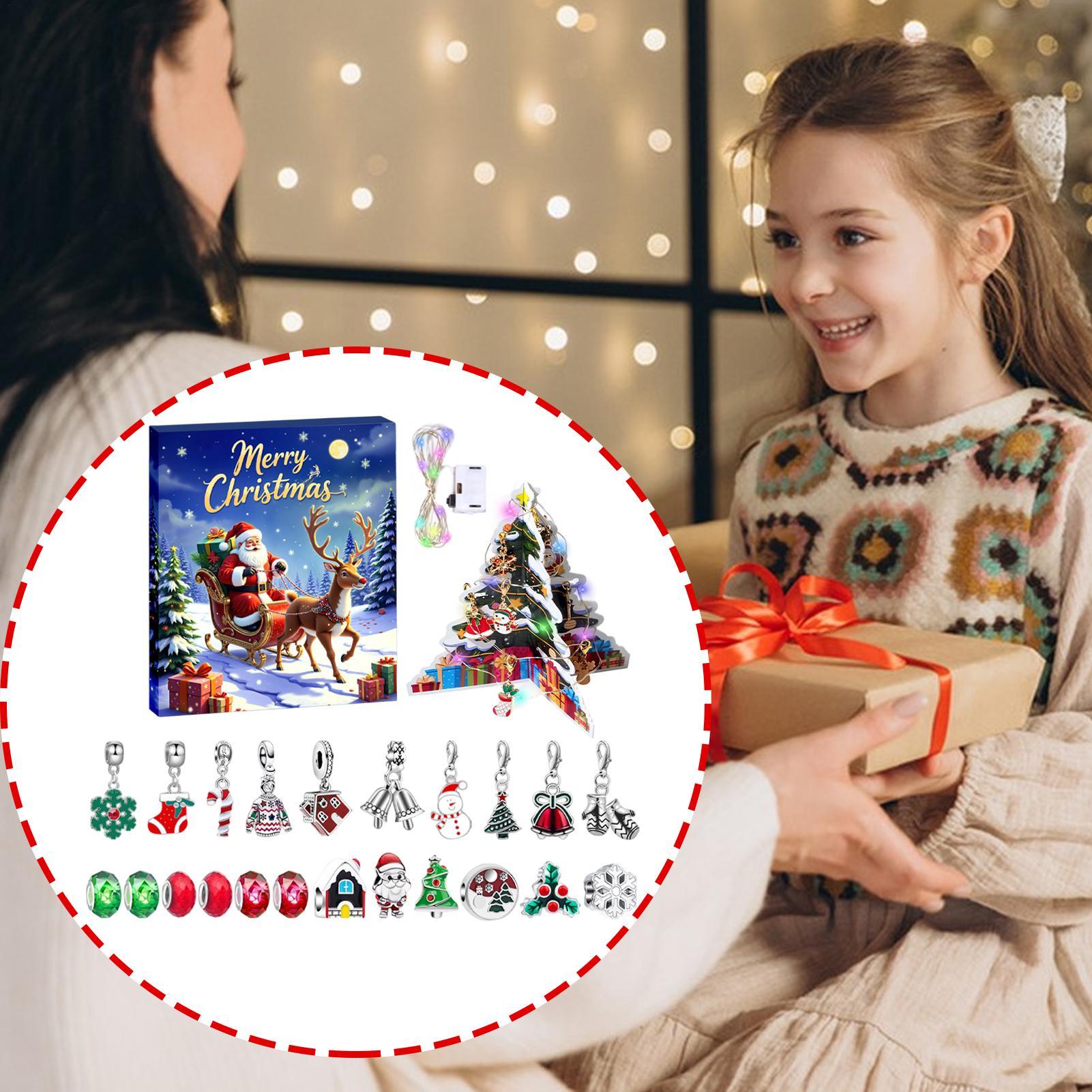Christmas Gifts  Advent Bracel – обзор и цена Jewelry Making Kits For Kids