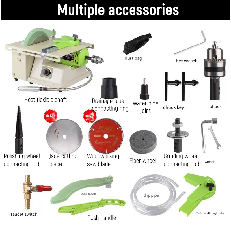 1380W Multi-Function Jade Poli – обзор и цена Jewelry Making Machine