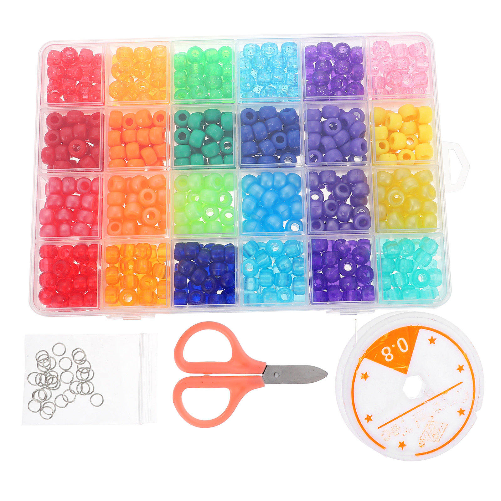 1Set Large Hole Beads DIY Bead – обзор и цена Jewelry Making Kits For Kids