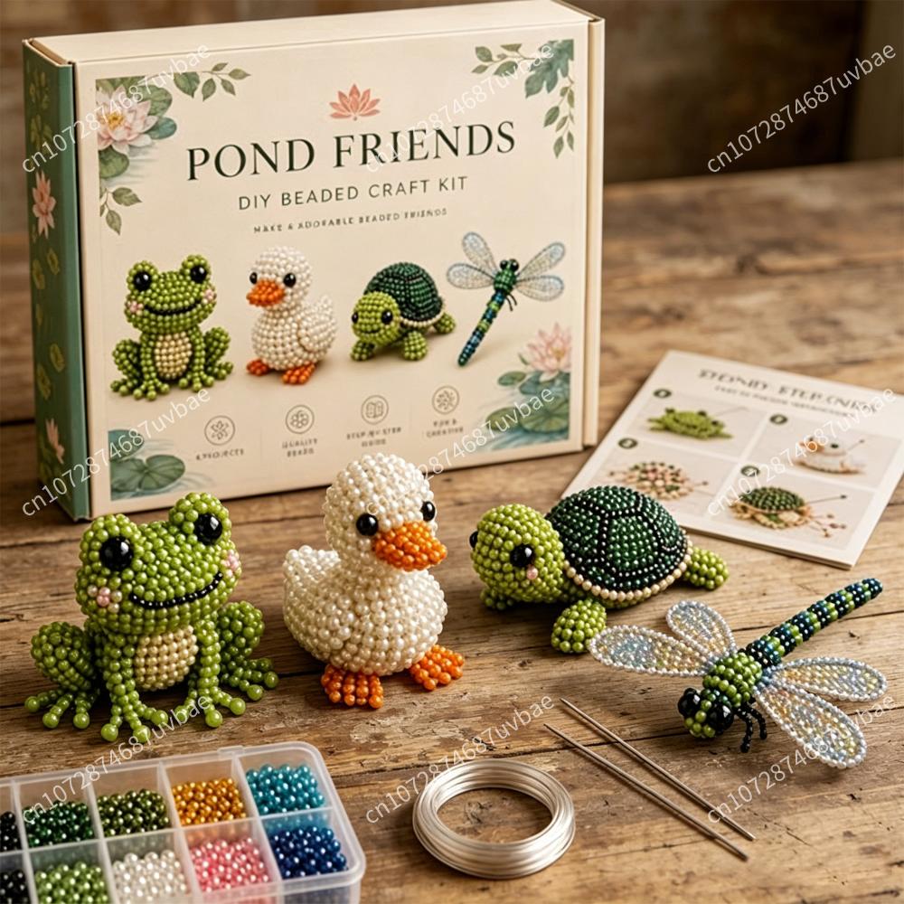 Mini 3D Animal Bead Crafting S – обзор и цена Jewelry Making Kits For Kids