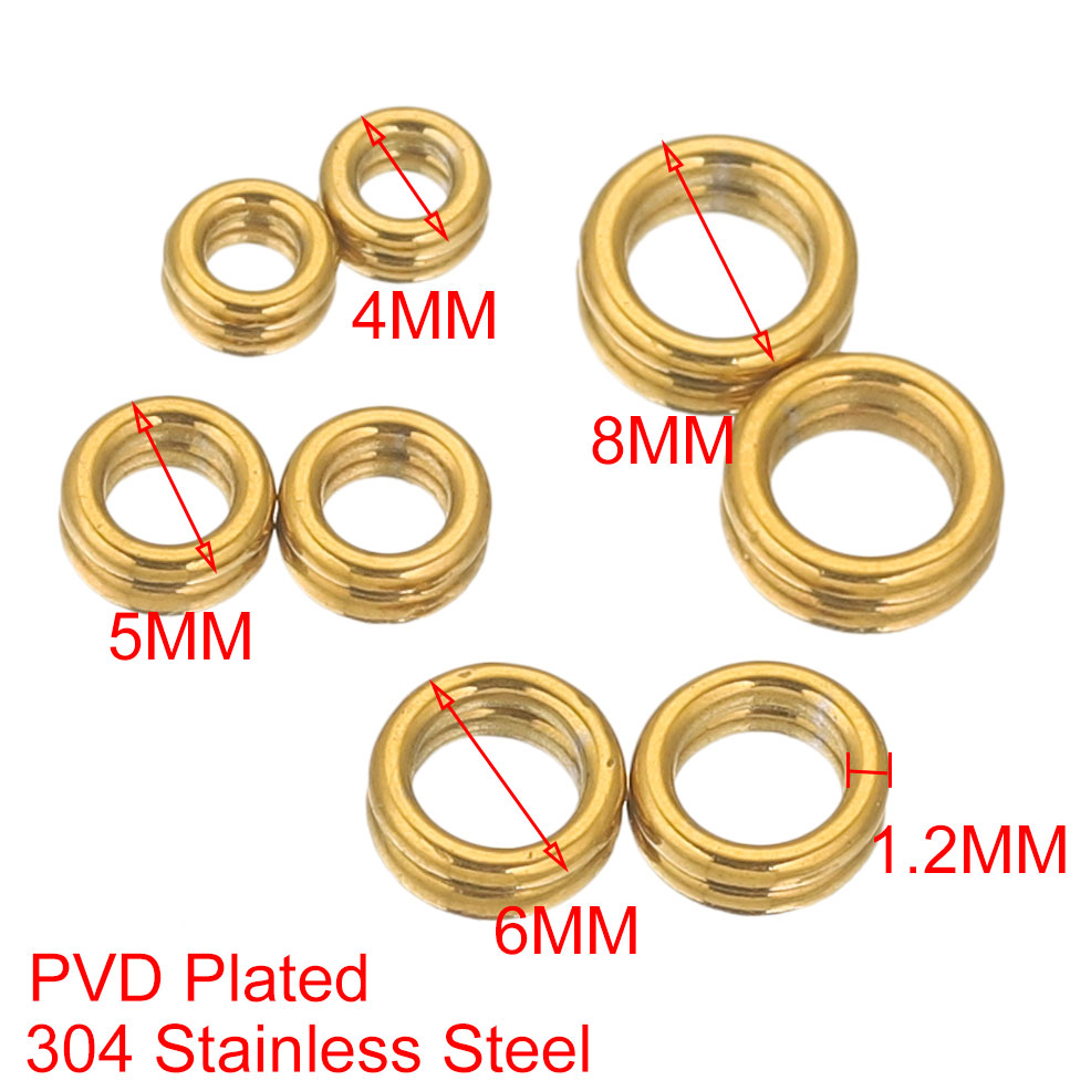 50pcs Stainless Steel Closed J – обзор и цена Jewelry Making Closed Jump Rings