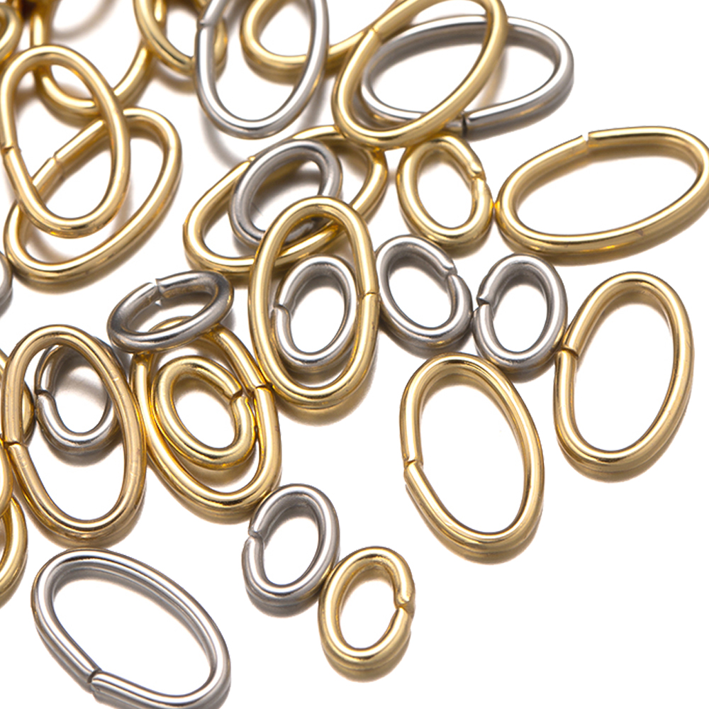 50pcs 3 Colors Stainless Steel – обзор и цена Jewelry Making Closed Jump Rings