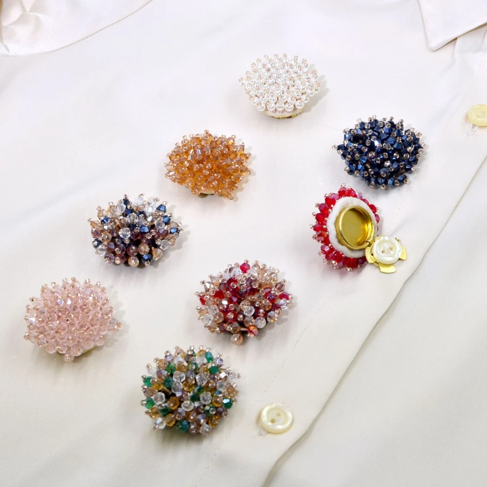 2PCS Elegant Button Covers Han – обзор и цена Jewelry Making Jewelry