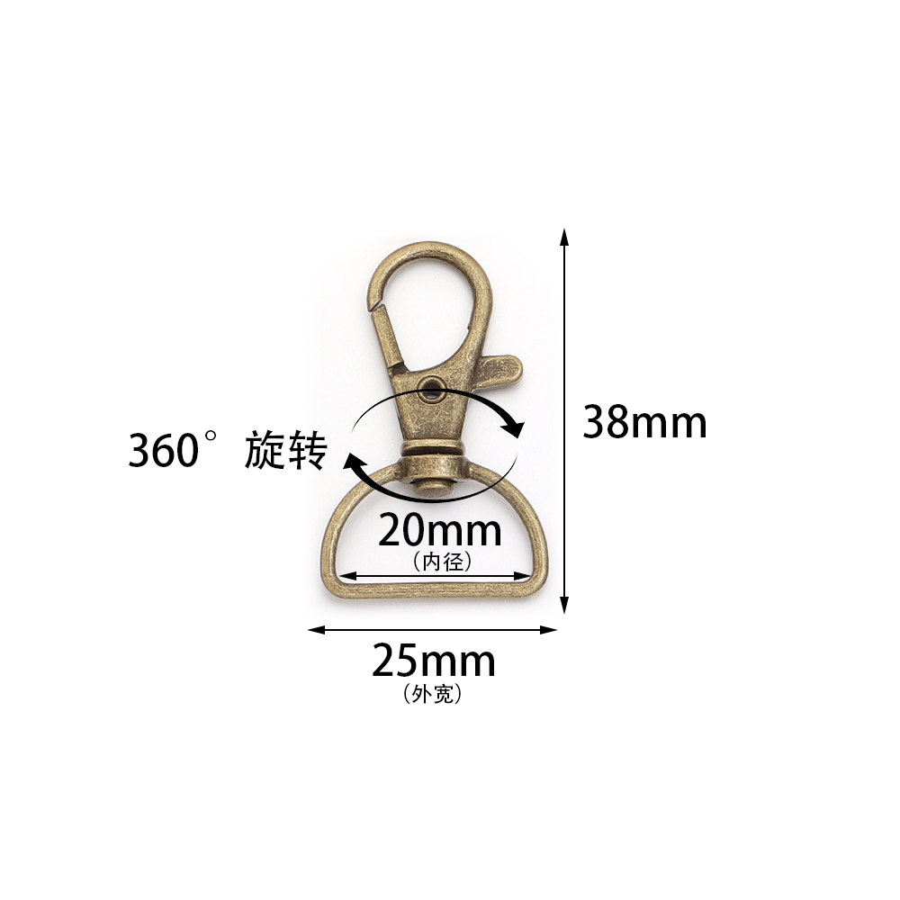 10pcs/lot Metal Swivel Clasps  – обзор и цена Jewelry Making Pins