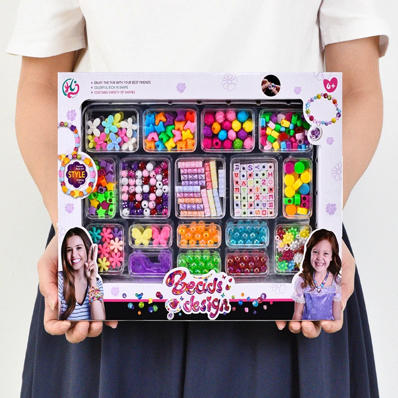 Girls DIY Bead Set Jewelry Mak – обзор и цена Jewelry Making Kits For Kids