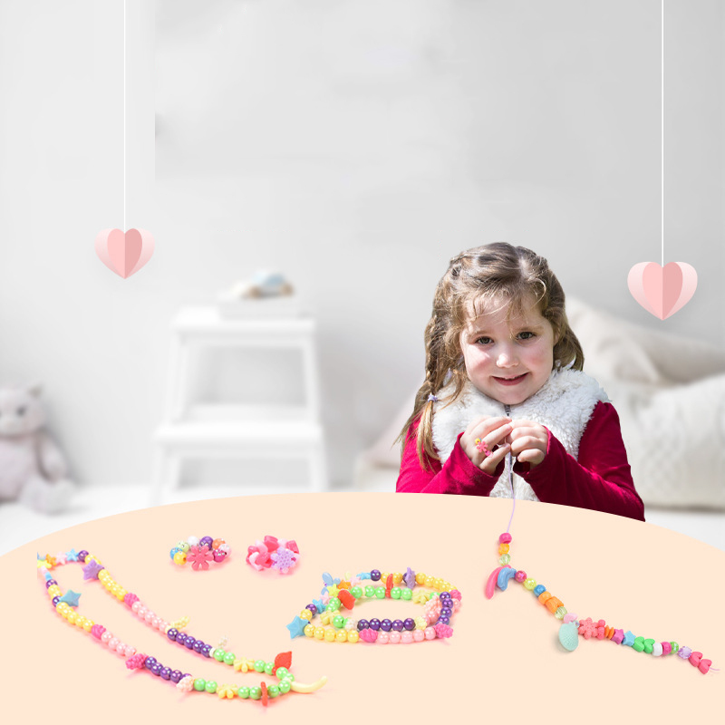 Girls DIY Bead Set Jewelry Mak – обзор и цена Jewelry Making Kits For Kids