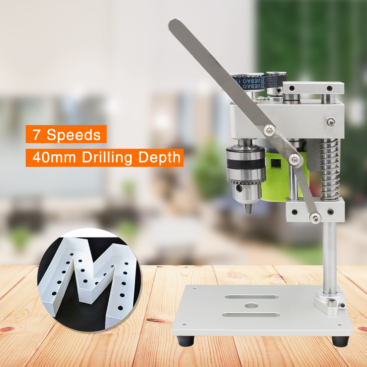 7-Speed Mini Bench Drill High  – обзор и цена Jewelry Making Machine