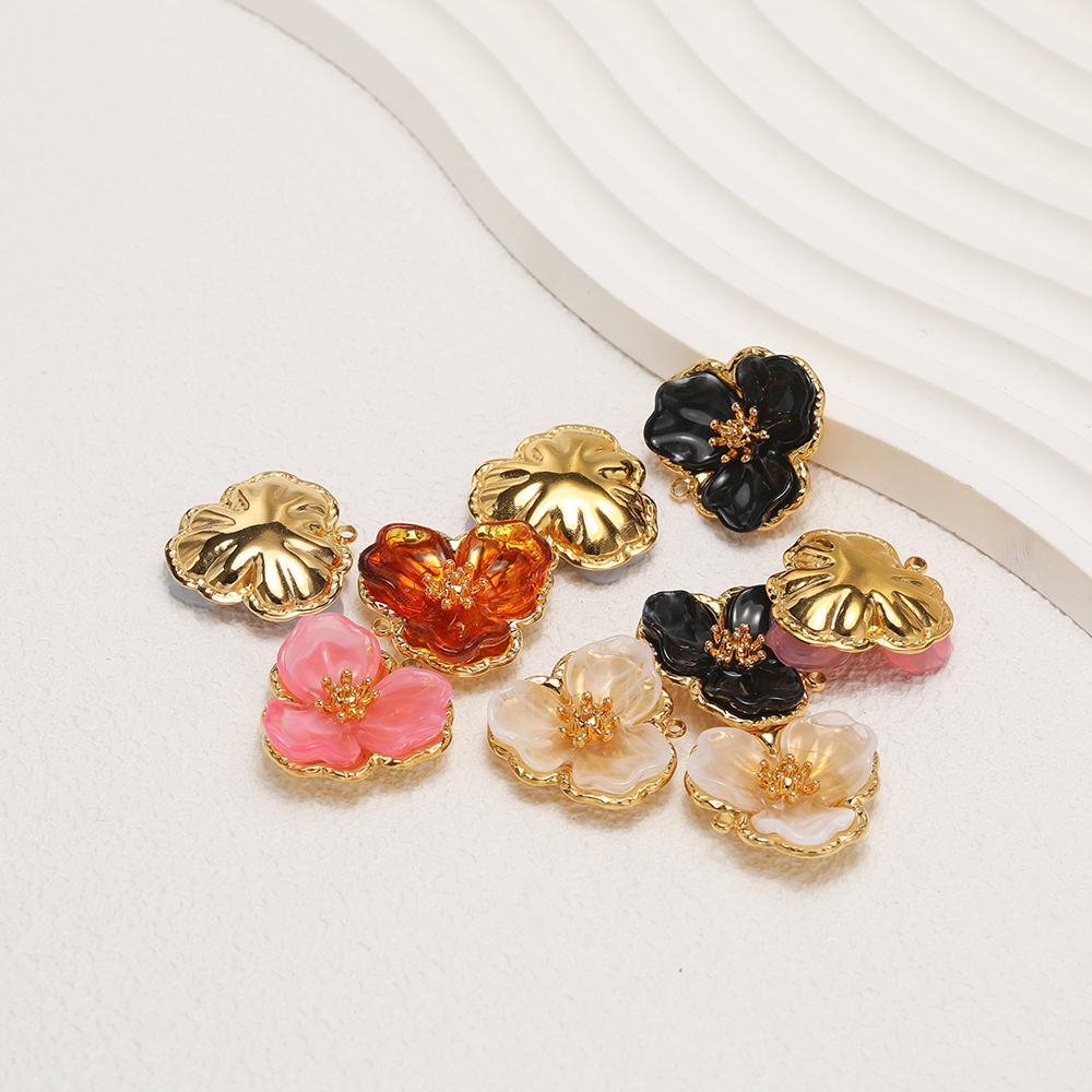 3pcs Gold Plated Stainless Ste – обзор и цена Jewelry Making Resin