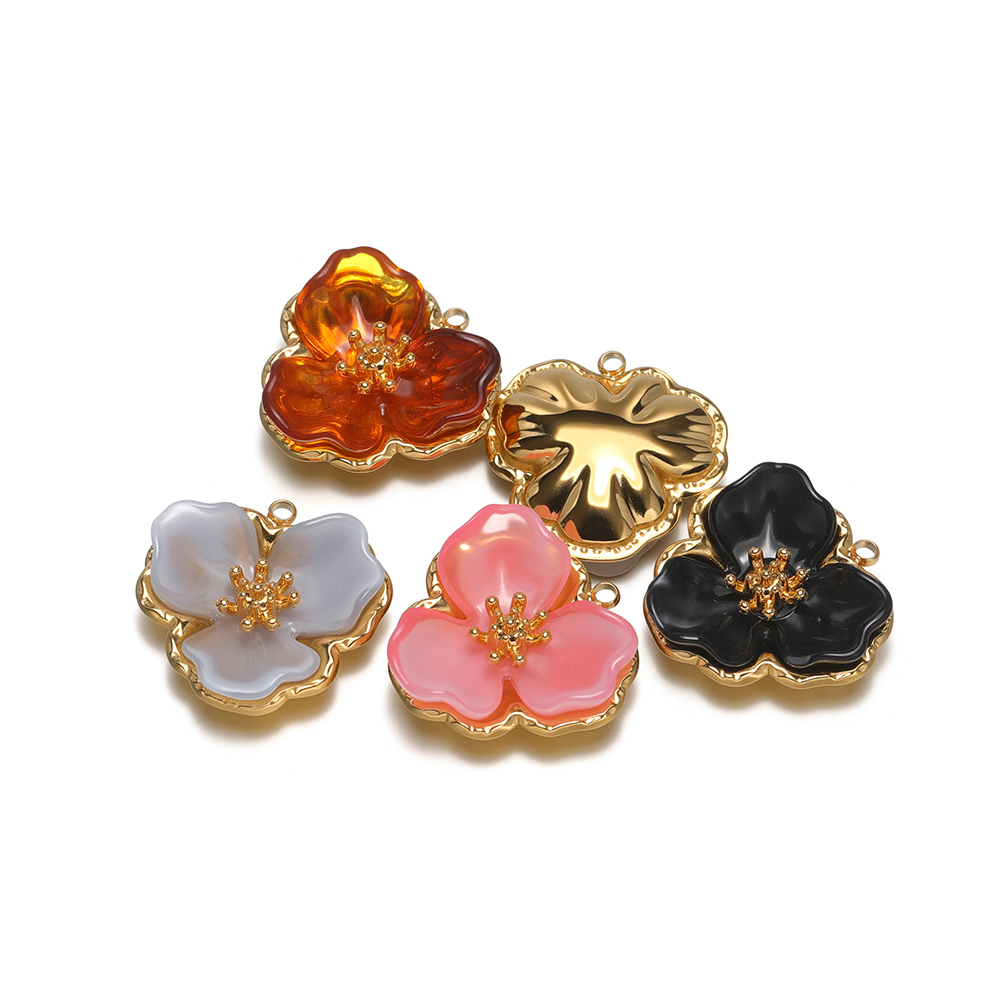 3pcs Gold Plated Stainless Ste – обзор и цена Jewelry Making Resin