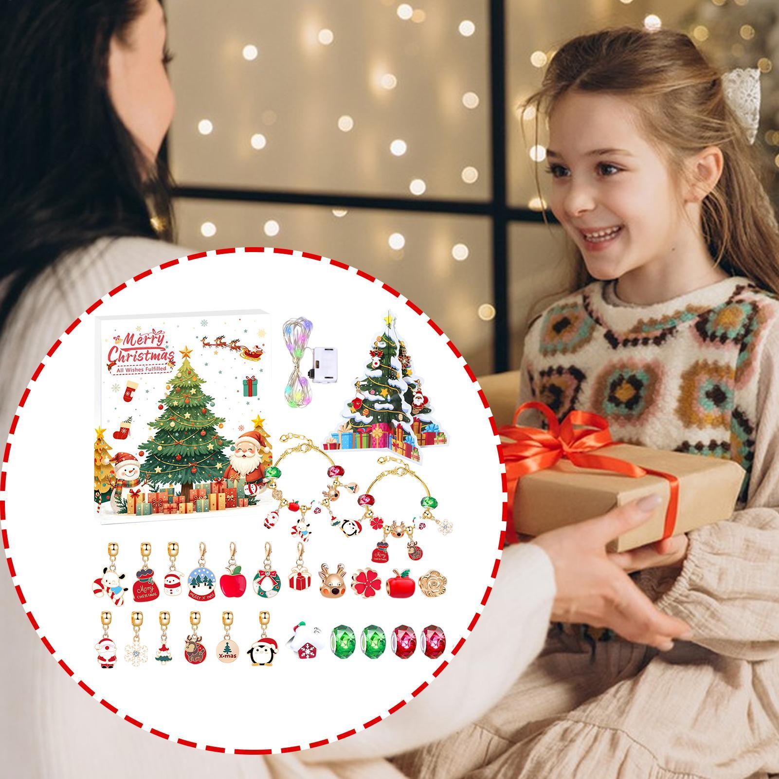 Calendar Advent Charm Christma – обзор и цена Jewelry Making Kits For Kids