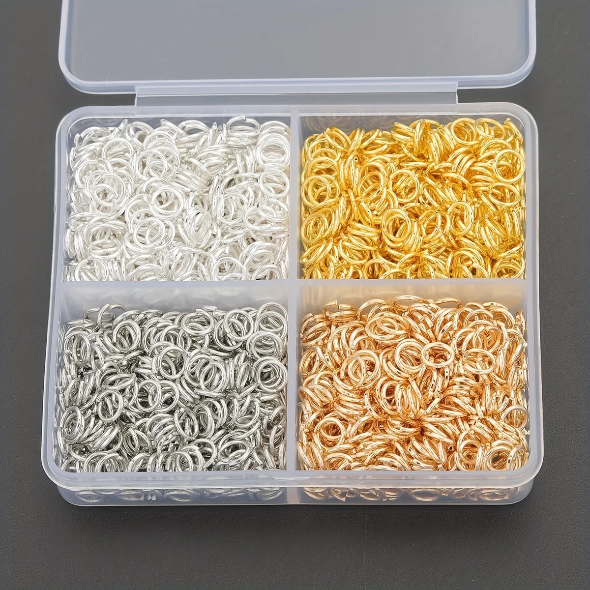 1200pcs 3mm Open Jump Rings fo – обзор и цена Jewelry Making Closed Jump Rings