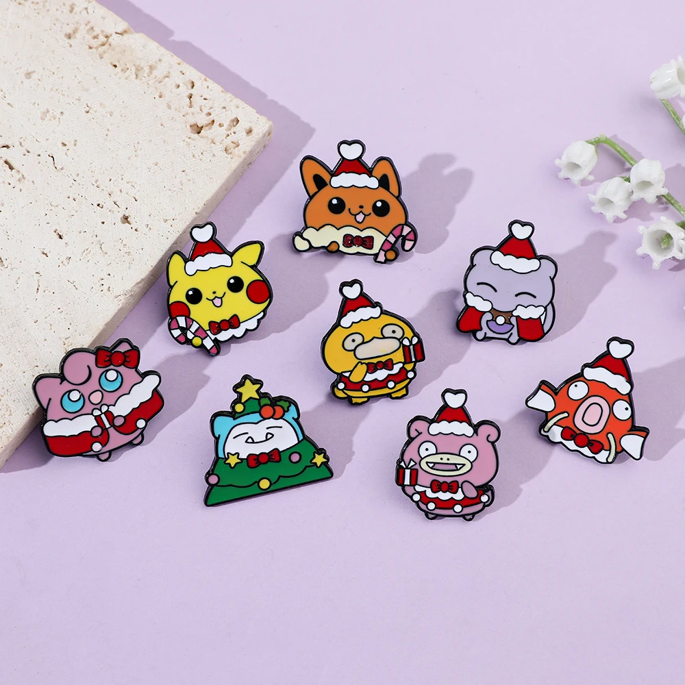 8 Pcs Christmas Slowpoke Brooc – обзор и цена Jewelry Making Jewelry