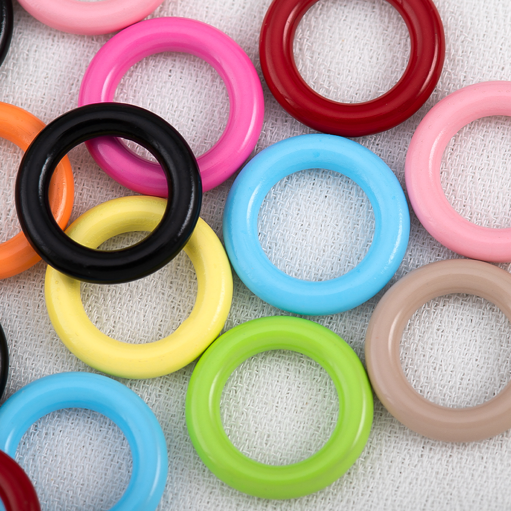 50pcs Enamel Closed Jump Rings – обзор и цена Jewelry Making Closed Jump Rings