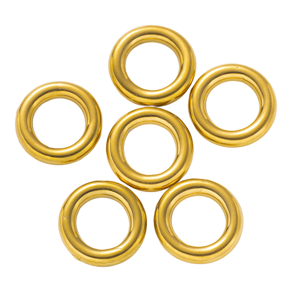 10pcs Stainless Steel Gold O R – обзор и цена Jewelry Making Closed Jump Rings