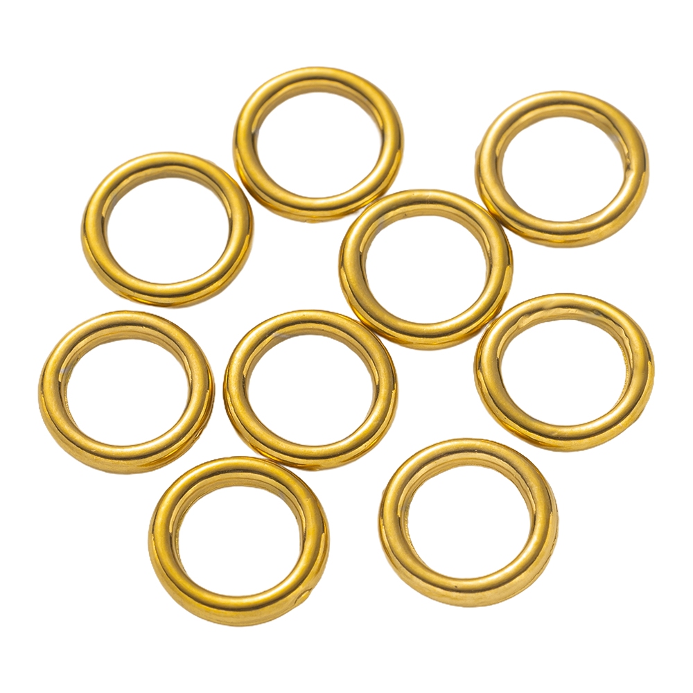 10pcs Stainless Steel Gold O R – обзор и цена Jewelry Making Closed Jump Rings