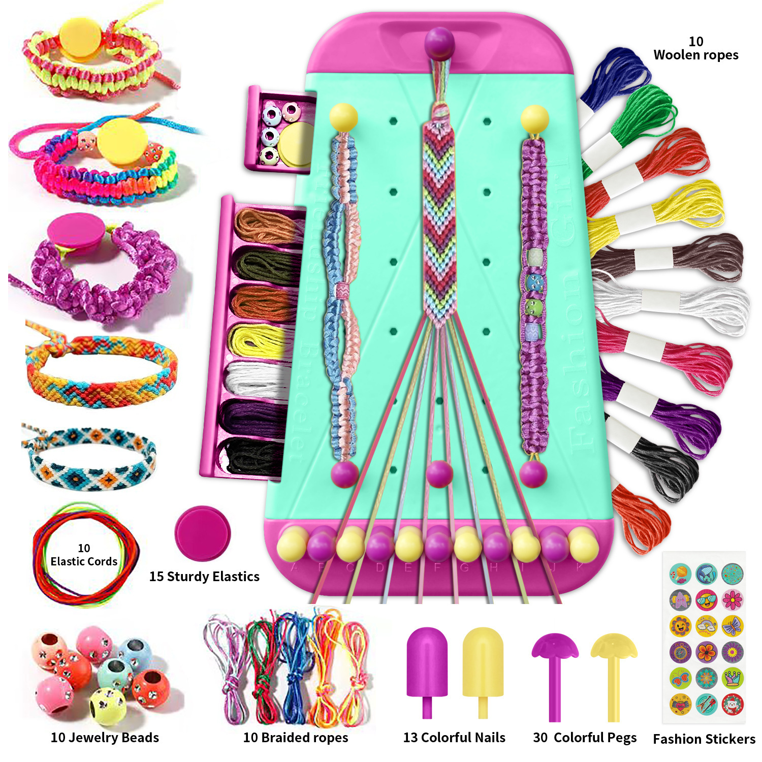 Bracelet Making Kit Toy for Gi – обзор и цена Jewelry Making Kits For Kids