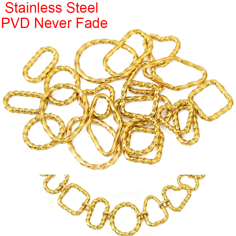 10pcs Stainless Steel Closed T – обзор и цена Jewelry Making Closed Jump Rings