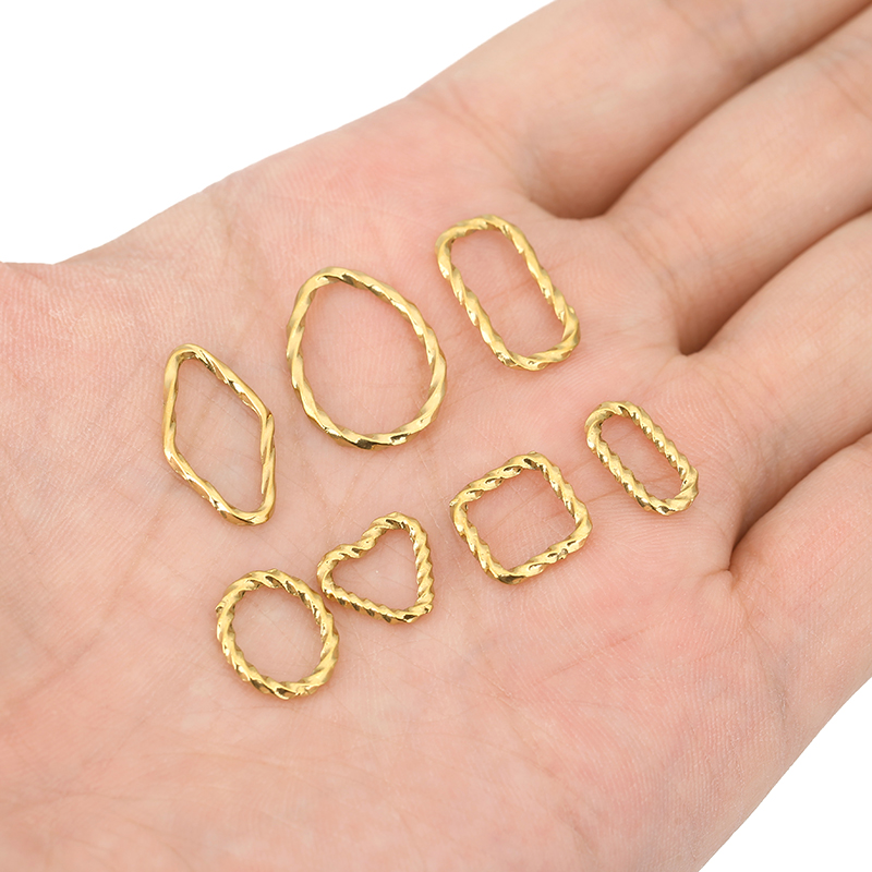 10pcs Stainless Steel Closed T – обзор и цена Jewelry Making Closed Jump Rings