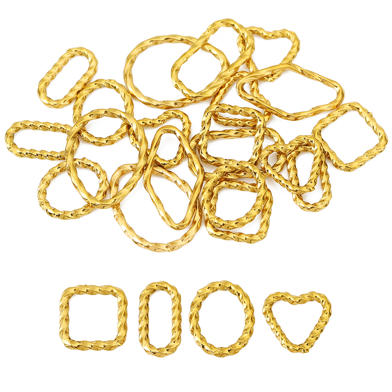 10pcs Stainless Steel Closed T – обзор и цена Jewelry Making Closed Jump Rings