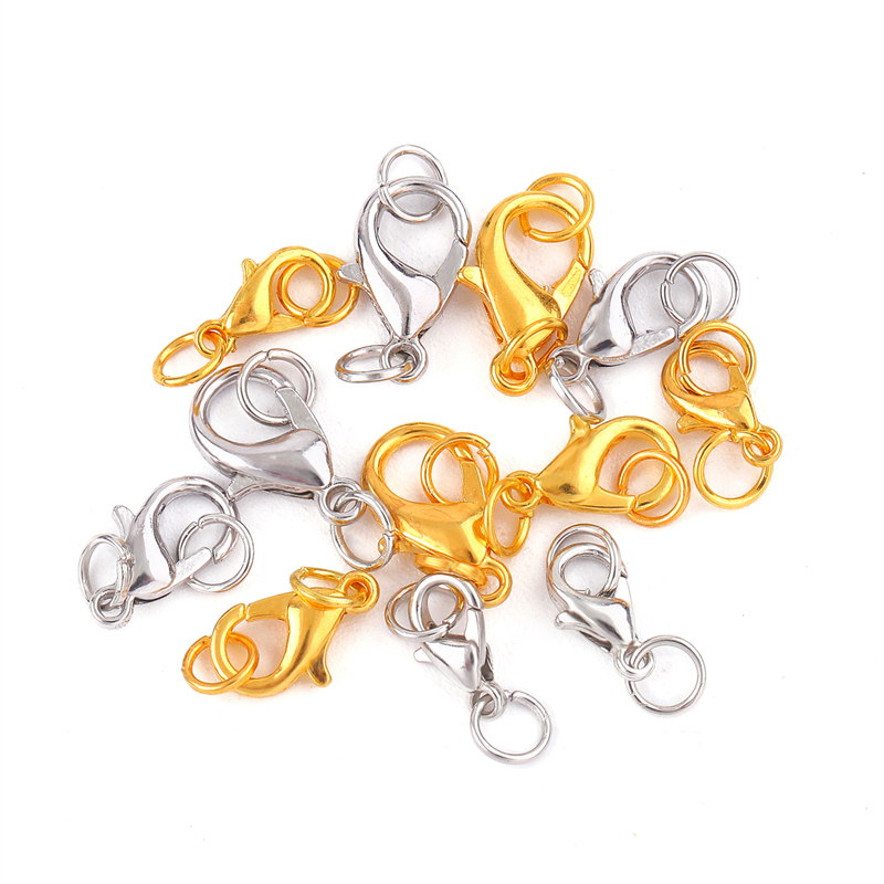 10/12/14mm10Set Stainless Stee – обзор и цена Jewelry Making Closed Jump Rings