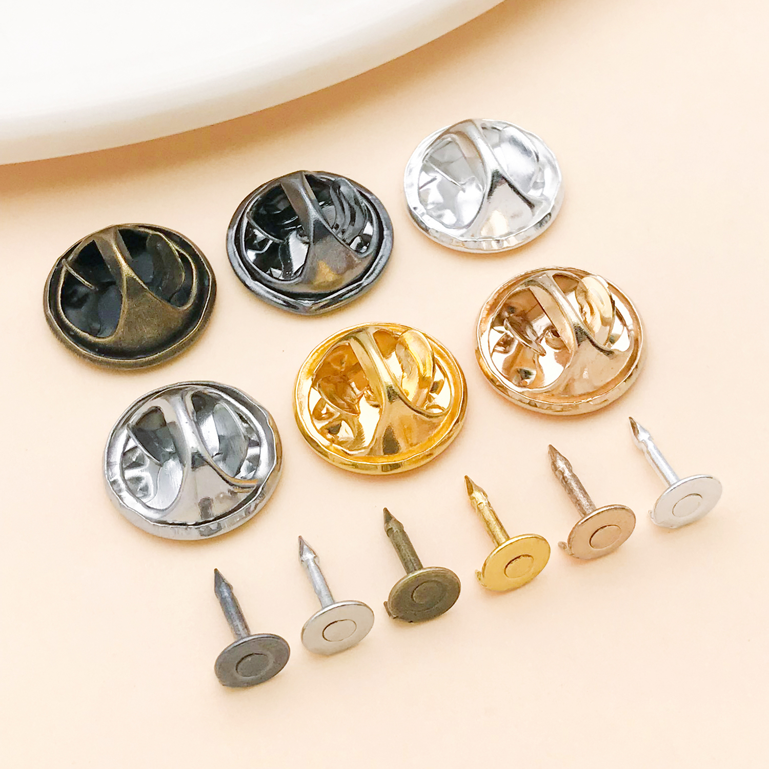 50pcs 8mm 11mm Pin+ Back Stabb – обзор и цена Jewelry Making Pins