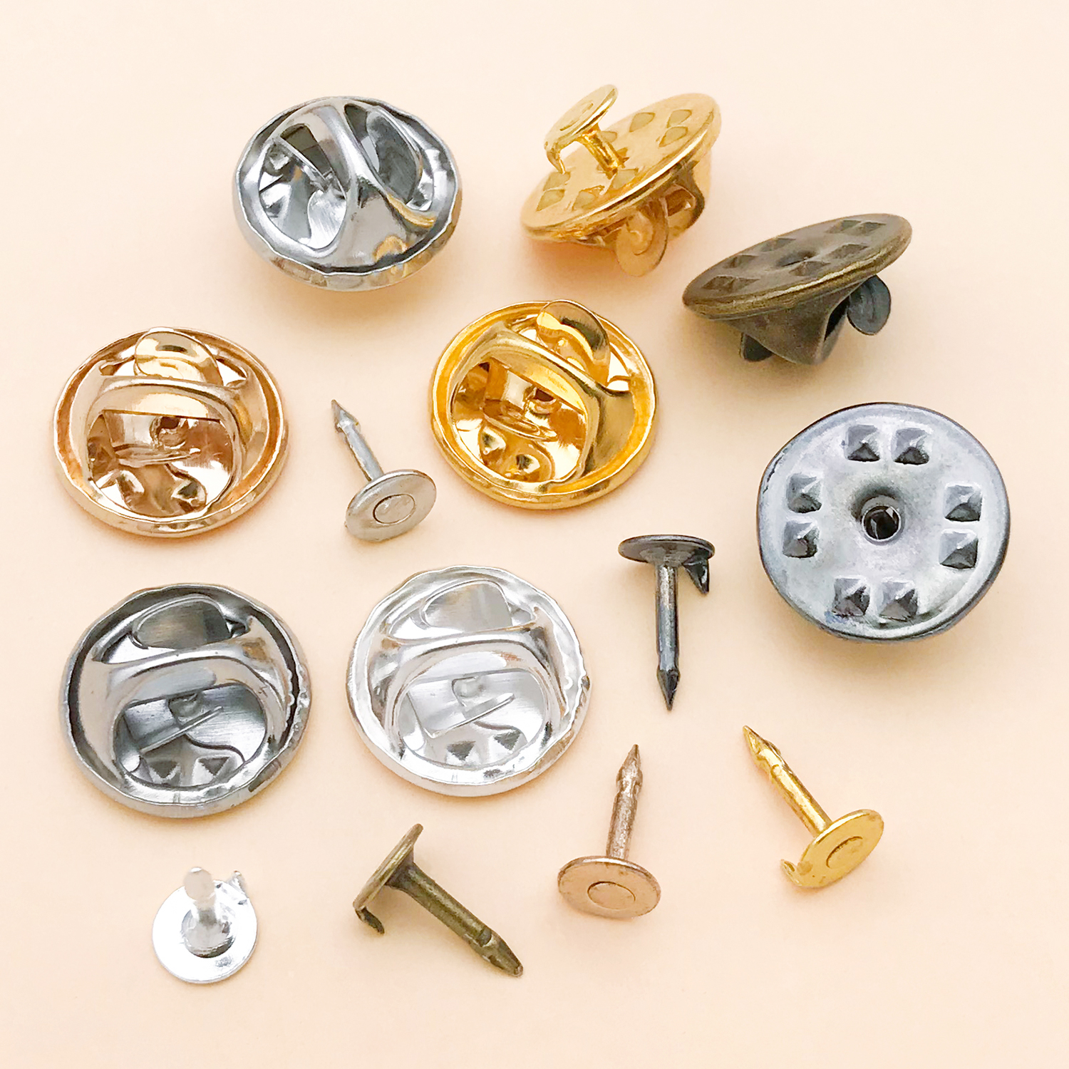50pcs 8mm 11mm Pin+ Back Stabb – обзор и цена Jewelry Making Pins
