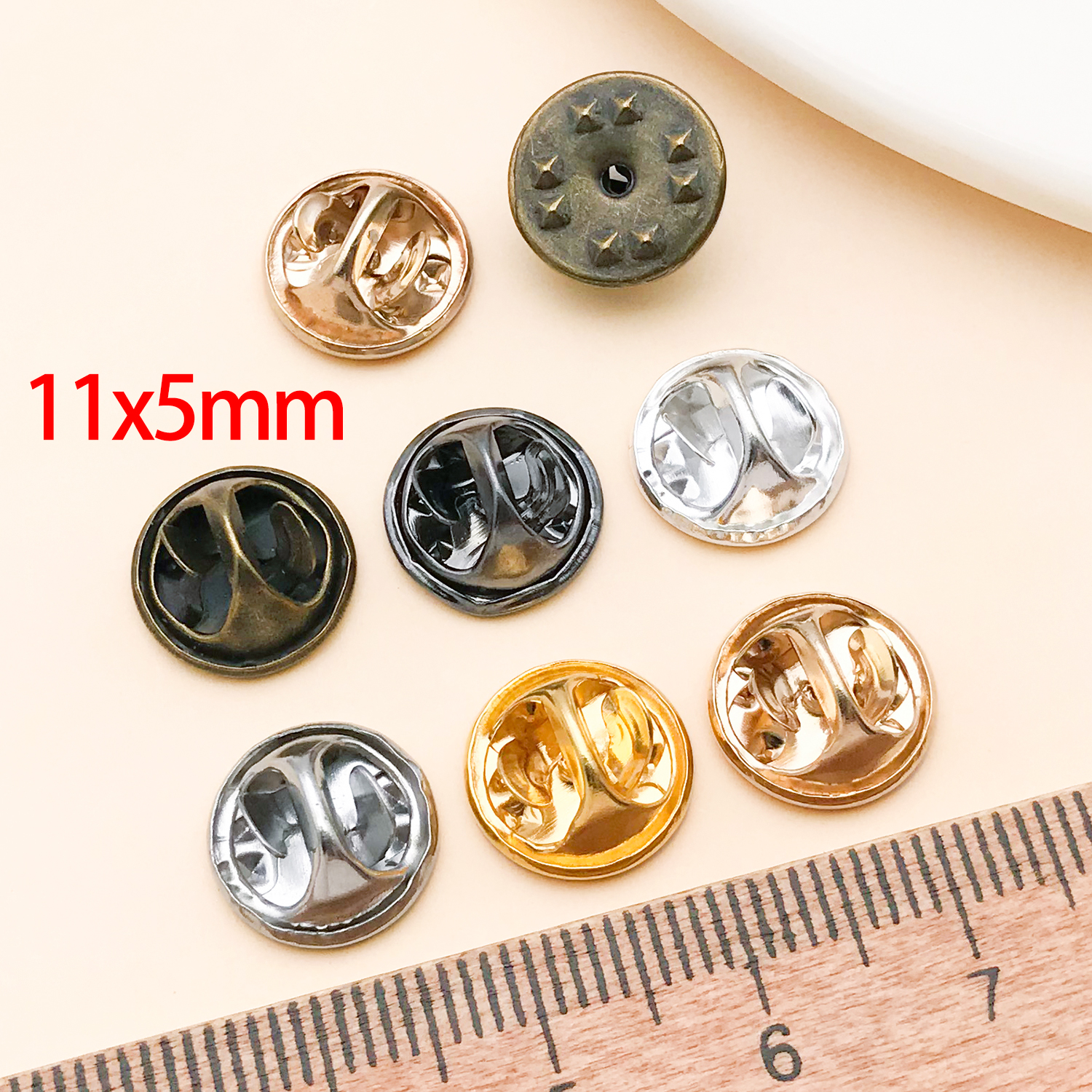 50pcs 8mm 11mm Pin+ Back Stabb – обзор и цена Jewelry Making Pins