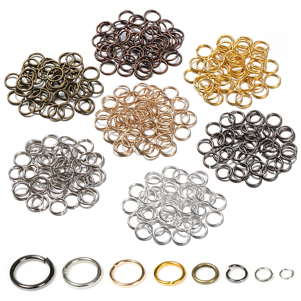 200pcs 3/4/5/6/7/8/10/12mm Met – обзор и цена Jewelry Making Closed Jump Rings