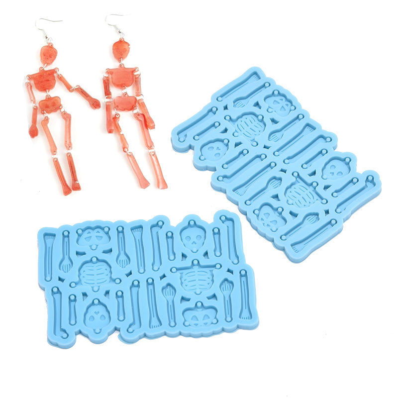 [HF](HS)1Pc Silicone Skull Ske – обзор и цена Jewelry Making Resin