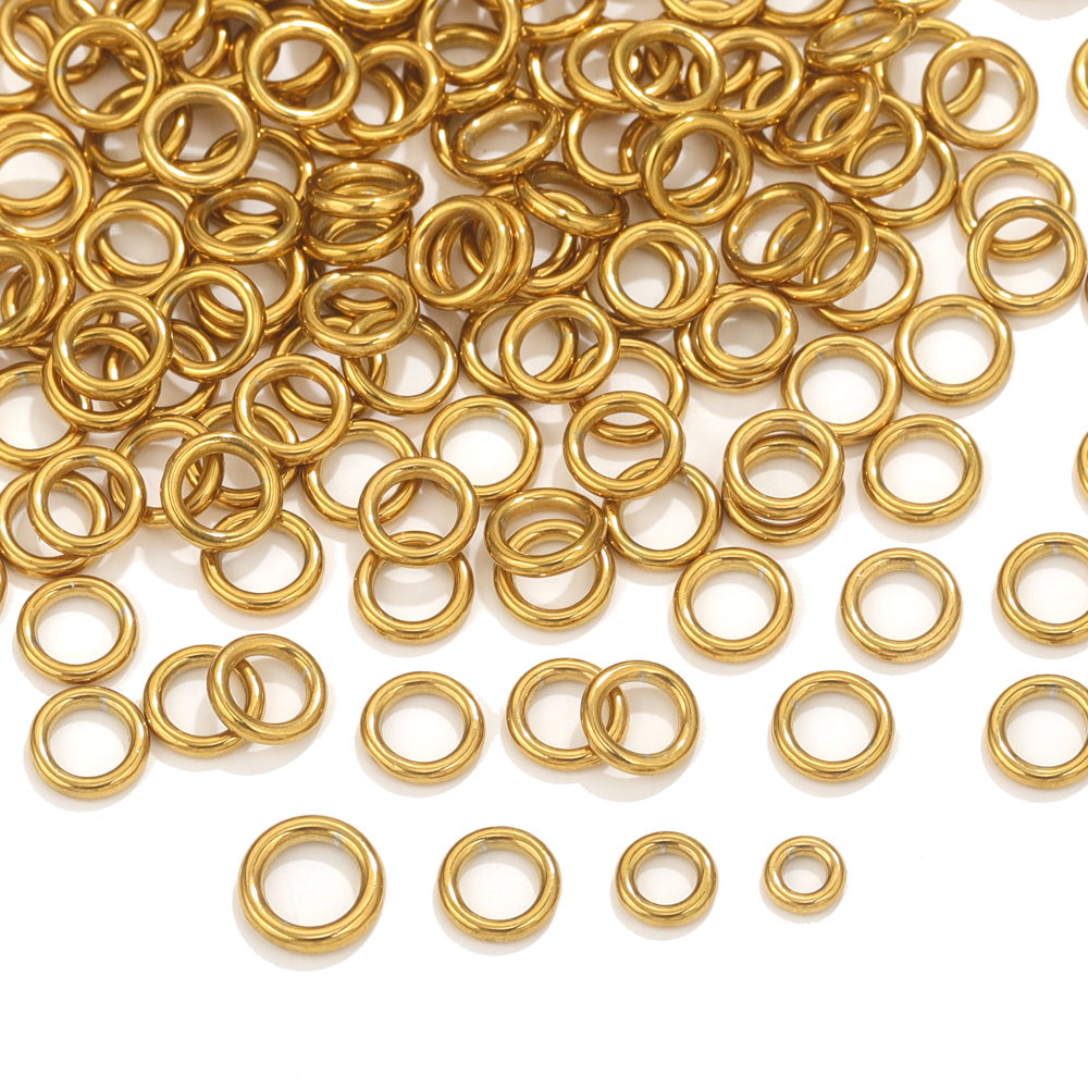 50pcs Stainless Steel O Ring G – обзор и цена Jewelry Making Closed Jump Rings