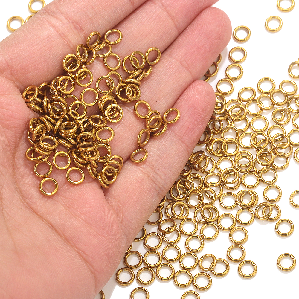 50pcs Stainless Steel O Ring G – обзор и цена Jewelry Making Closed Jump Rings