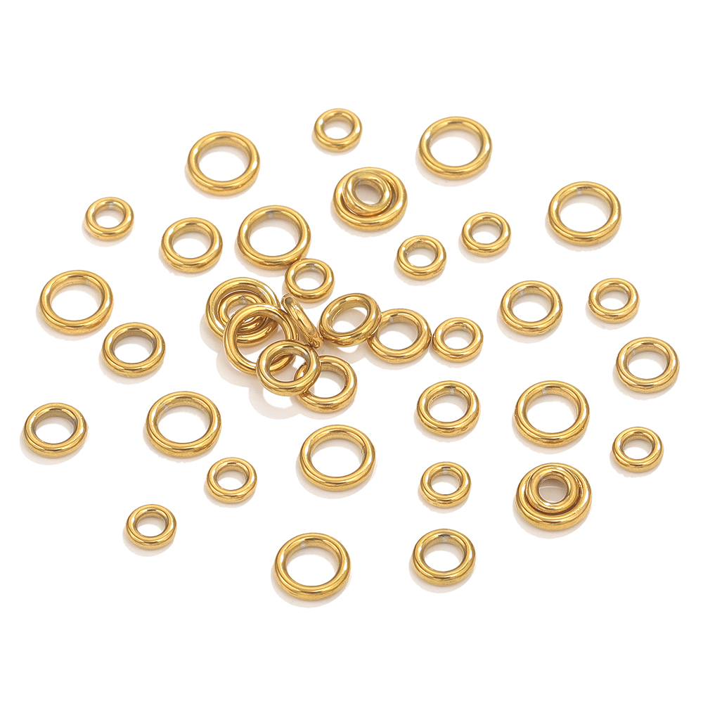 50pcs Stainless Steel O Ring G – обзор и цена Jewelry Making Closed Jump Rings