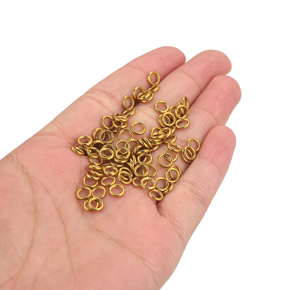 50pcs Stainless Steel O Ring G – обзор и цена Jewelry Making Closed Jump Rings