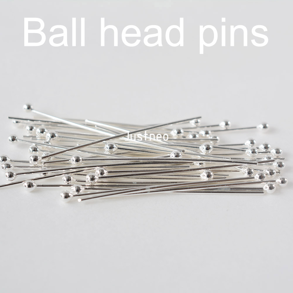 925 Sterling Silver Ball Head  – обзор и цена Jewelry Making Pieces