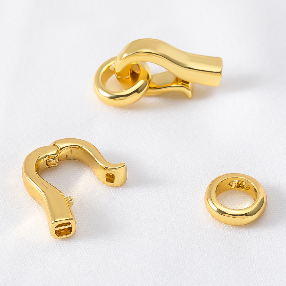 2pcs 4pcs 18K Gold Plated Bras – обзор и цена Jewelry Making Pins