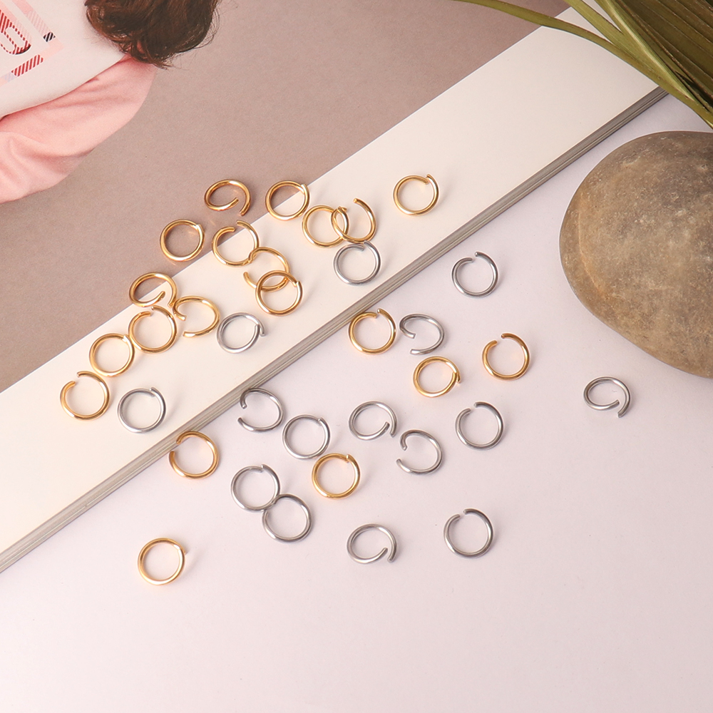 100-200Pcs/lot Stainless Steel – обзор и цена Jewelry Making Closed Jump Rings