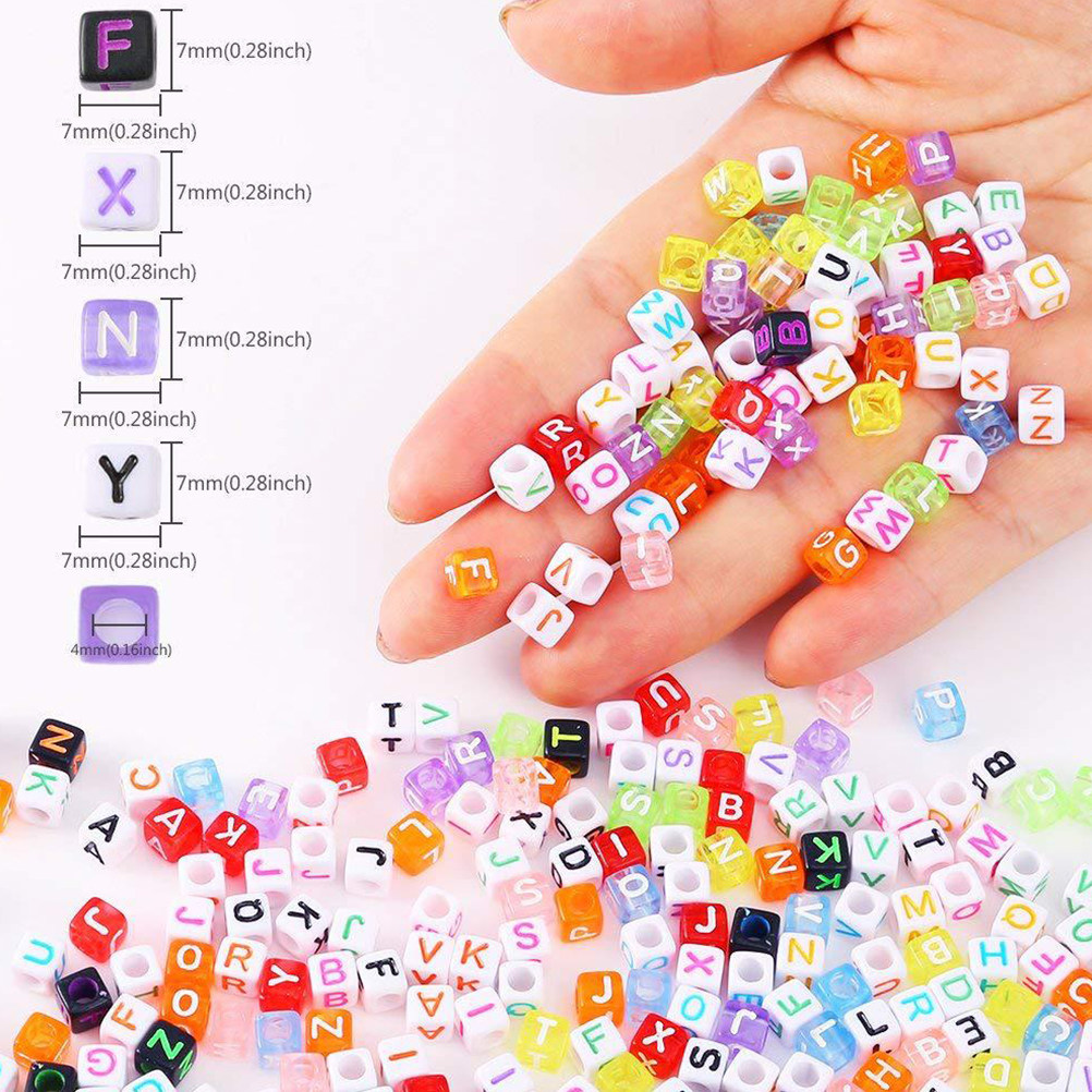 1300Pcs Colorful English Alpha – обзор и цена Jewelry Making Kits For Kids